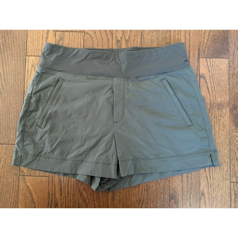 Athleta Trekkie North Short – Olive Green – Size 12 - Picture 3 of 5